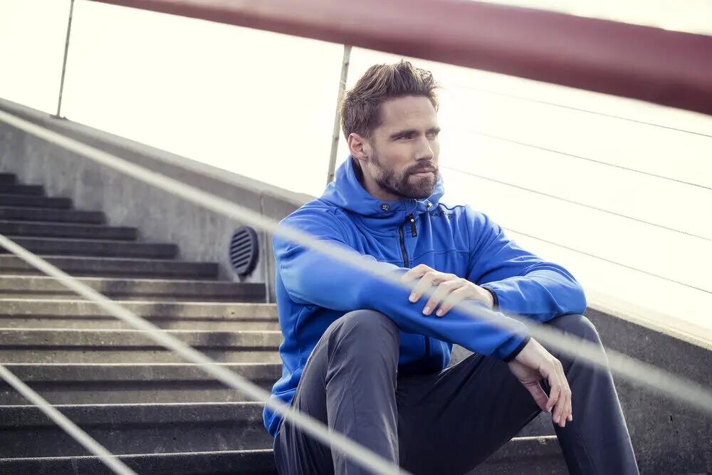 craft Casaco com Capuz Leisure Full Zip M em 100% Poliéster 5/7