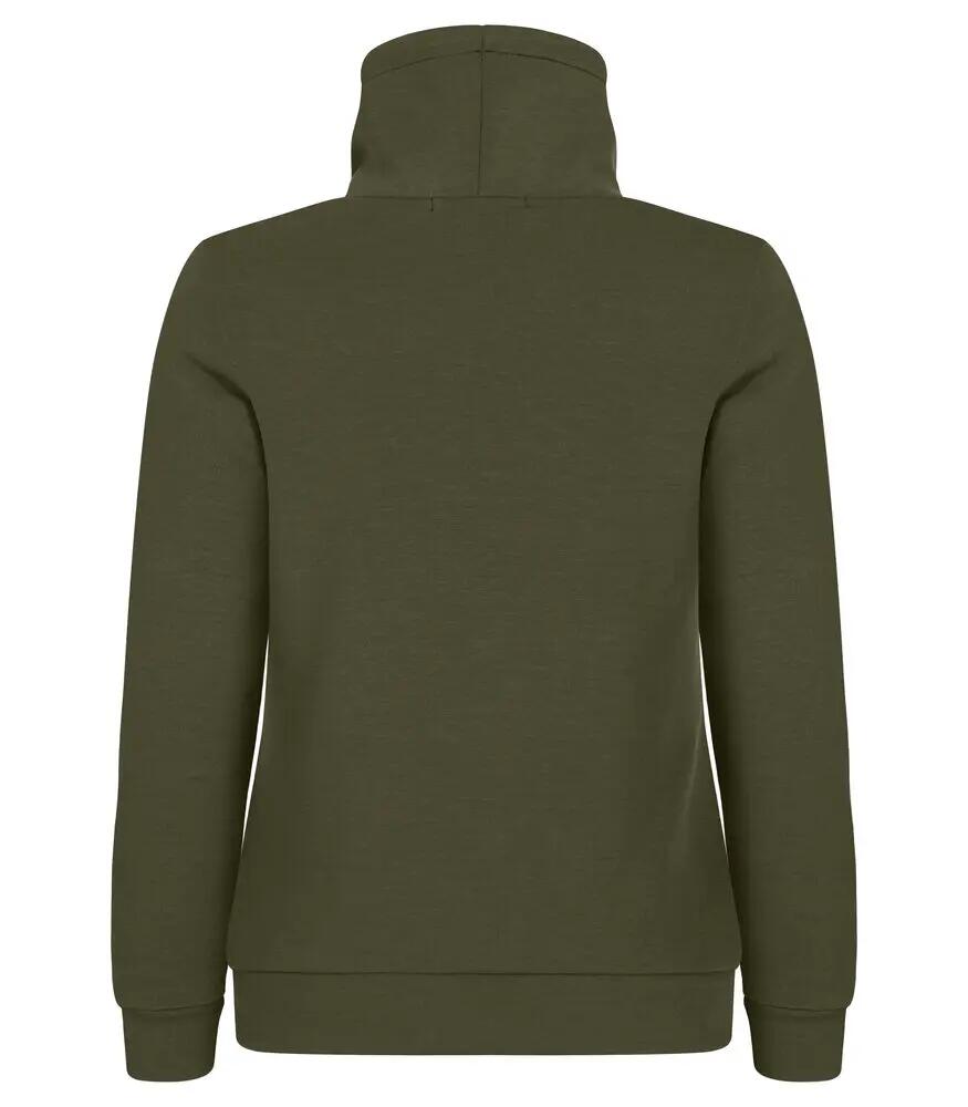 clique Hobart Women — felpa donna collo alto in air-layer 2/4