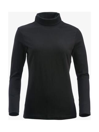 clique Ezel — Haut femme col roulé en coton peigné