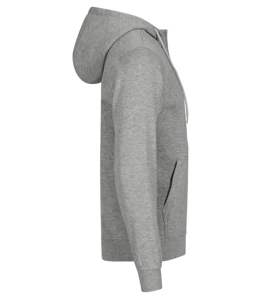 clique Miami Hoody Full Zip – hoodie met rits, katoen en gerecycled polyester 3/4