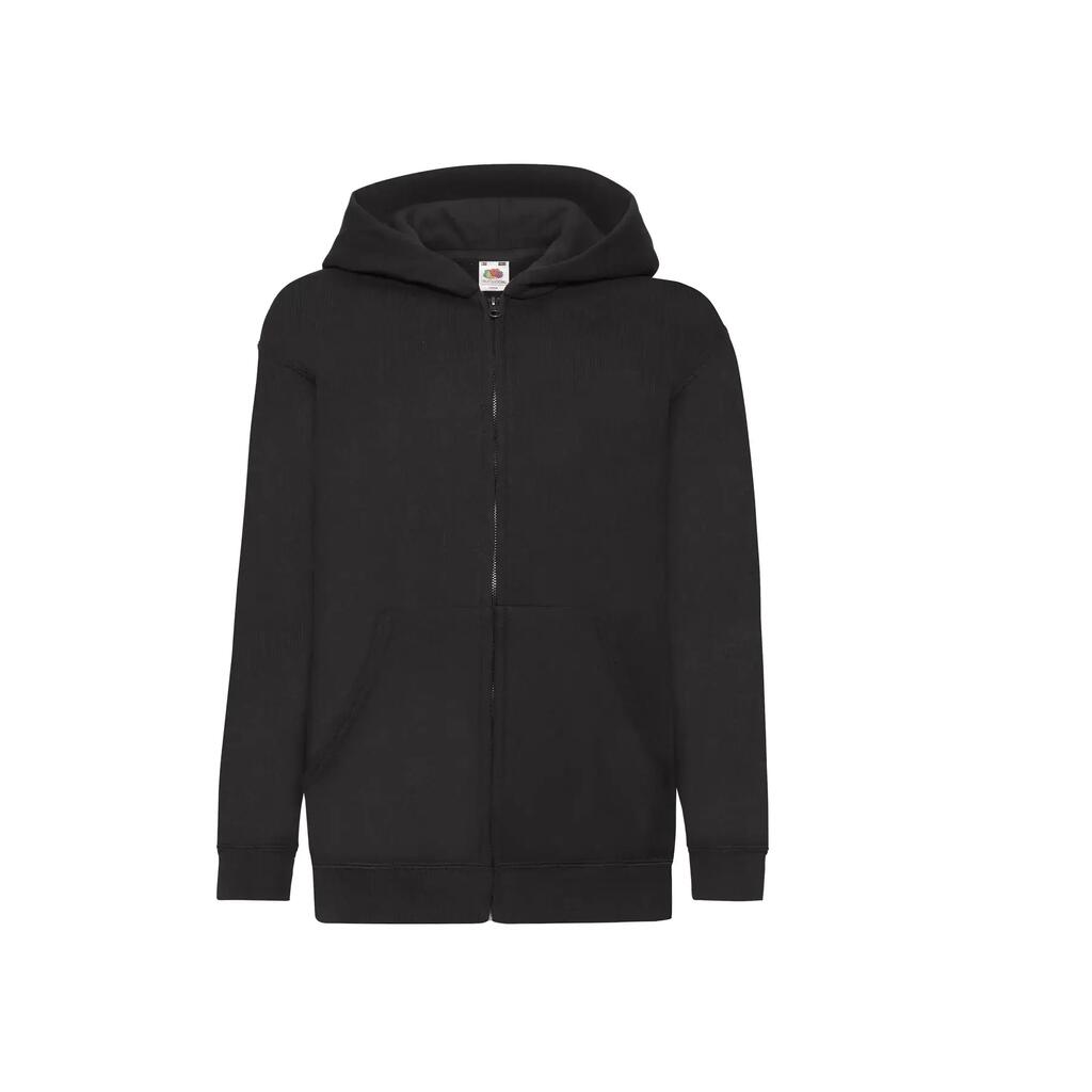 Hooded sweatshirt with zipper Fruit of the Loom Classic