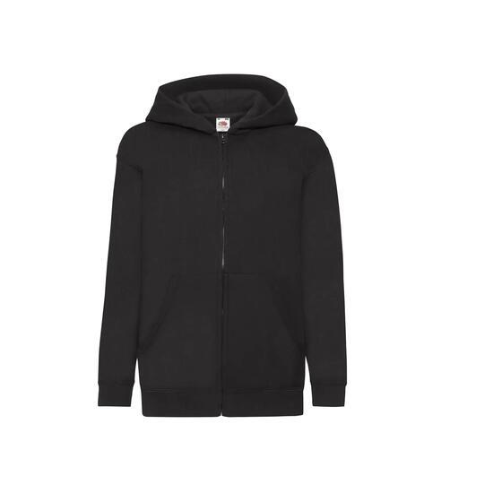Sweatshirt à capuche zippé enfant Fruit of the Loom Classic