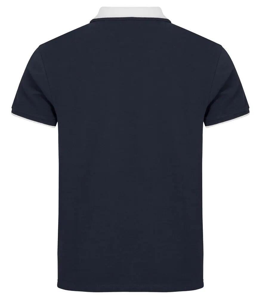 clique polo Conrad unisex con contrasto 2/4