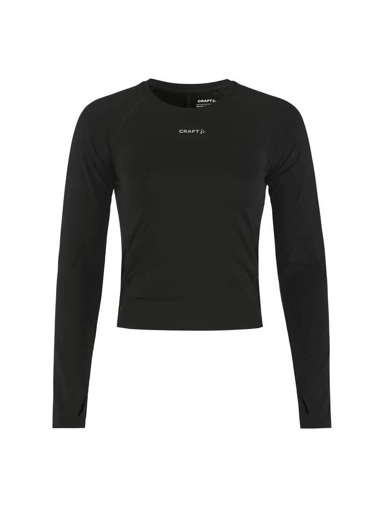craft Hypervent Tight Longsleeve W – Eng anliegendes Longsleeve, schwarz 2/7