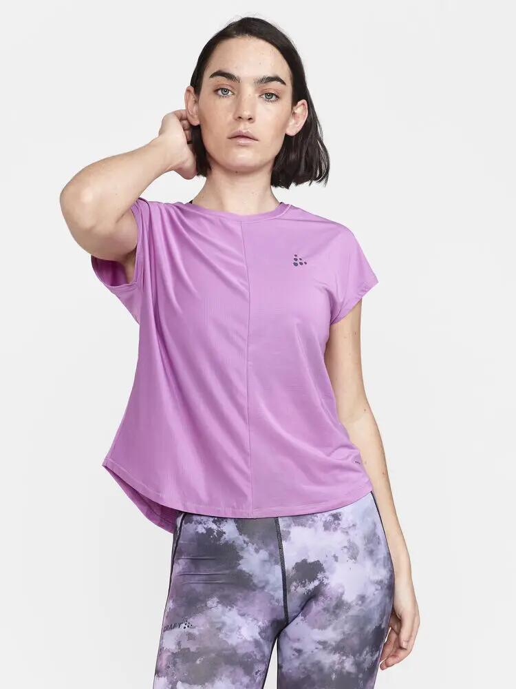 craft Core Essence SS Tee W in jersey riciclato — morbido e funzionale 4/5