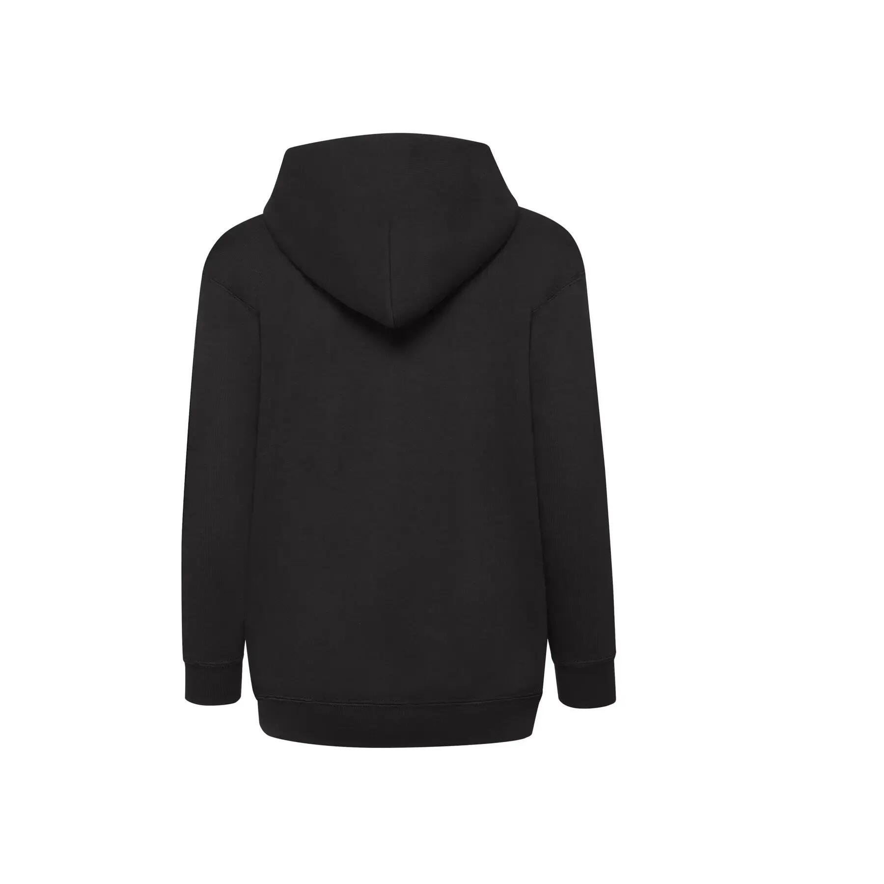 Sweatshirt à capuche zippé enfant Fruit of the Loom Classic 2/3