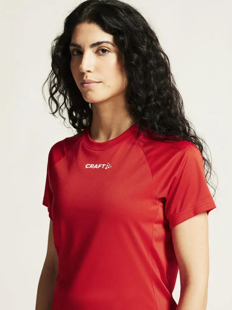 craft Rush 2.0 SS Tee W – T-shirt training leggera in poliestere riciclato 6/7