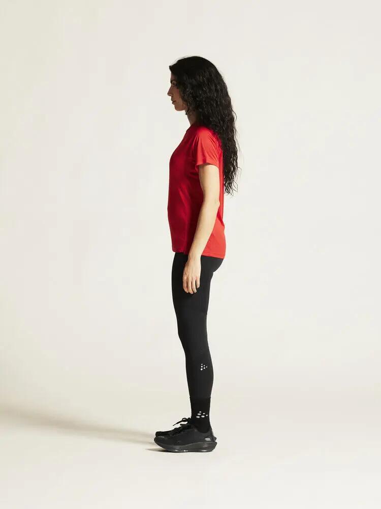 craft Rush 2.0 SS Tee W – T-shirt training leggera in poliestere riciclato 3/7