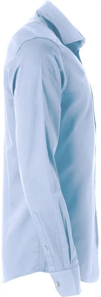 clique Clark Camisa manga larga 100% algodón, corte regular, azul claro 4/5