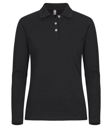 clique Polo Stretch Premium manches longues Femme
