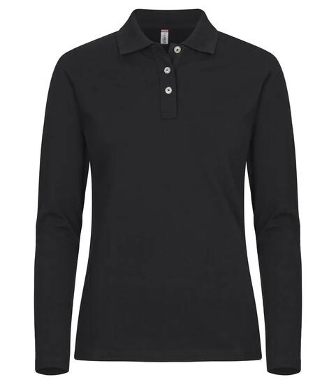 clique Polo Stretch Premium manches longues Femme