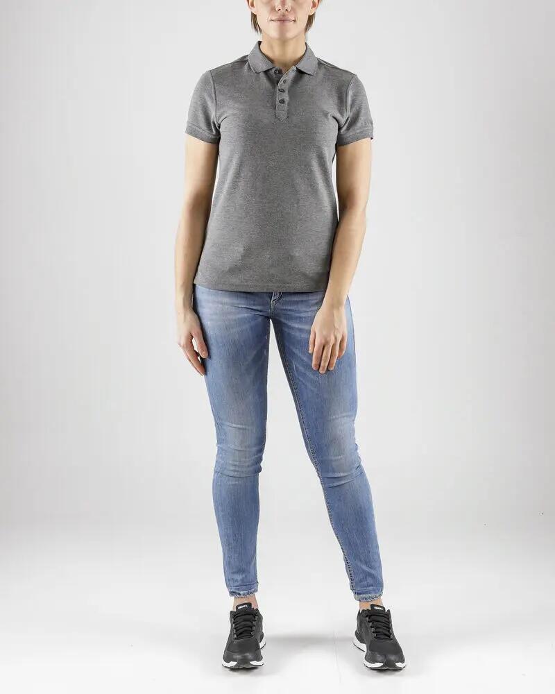 craft Polo Casual Pique W — piqué em algodão e poliéster 7/7