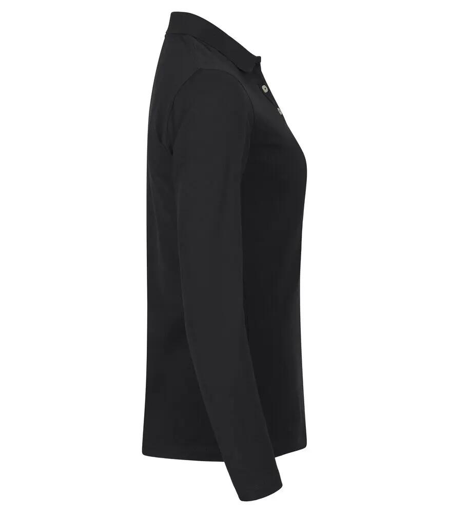 clique Stretch Premium Polo L/S Women – Polo mujer manga comprida com stretch 4/4
