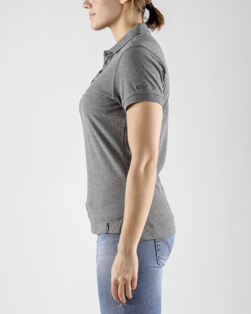 craft Polo Casual Pique W — piqué em algodão e poliéster 3/7