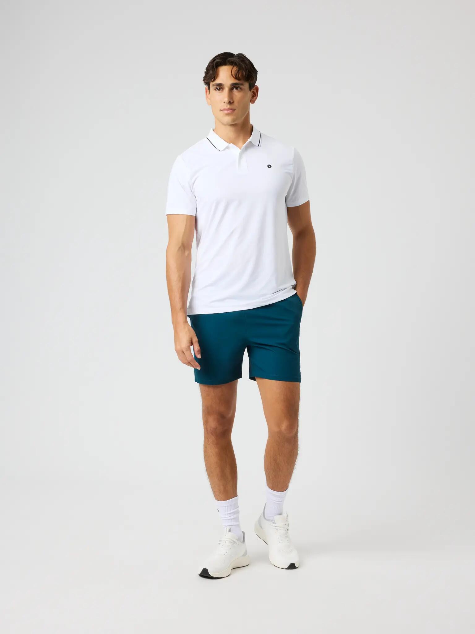 bjorn_borg ACE POLO SHIRT en polyester recyclé - BRILLIANT WHITE 3/5