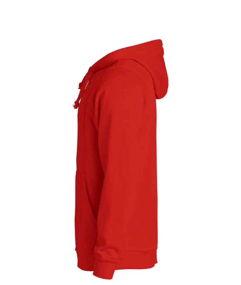 clique Basic Hoody – Felpa con cappuccio unisex, tessuto anti-pilling 3/4