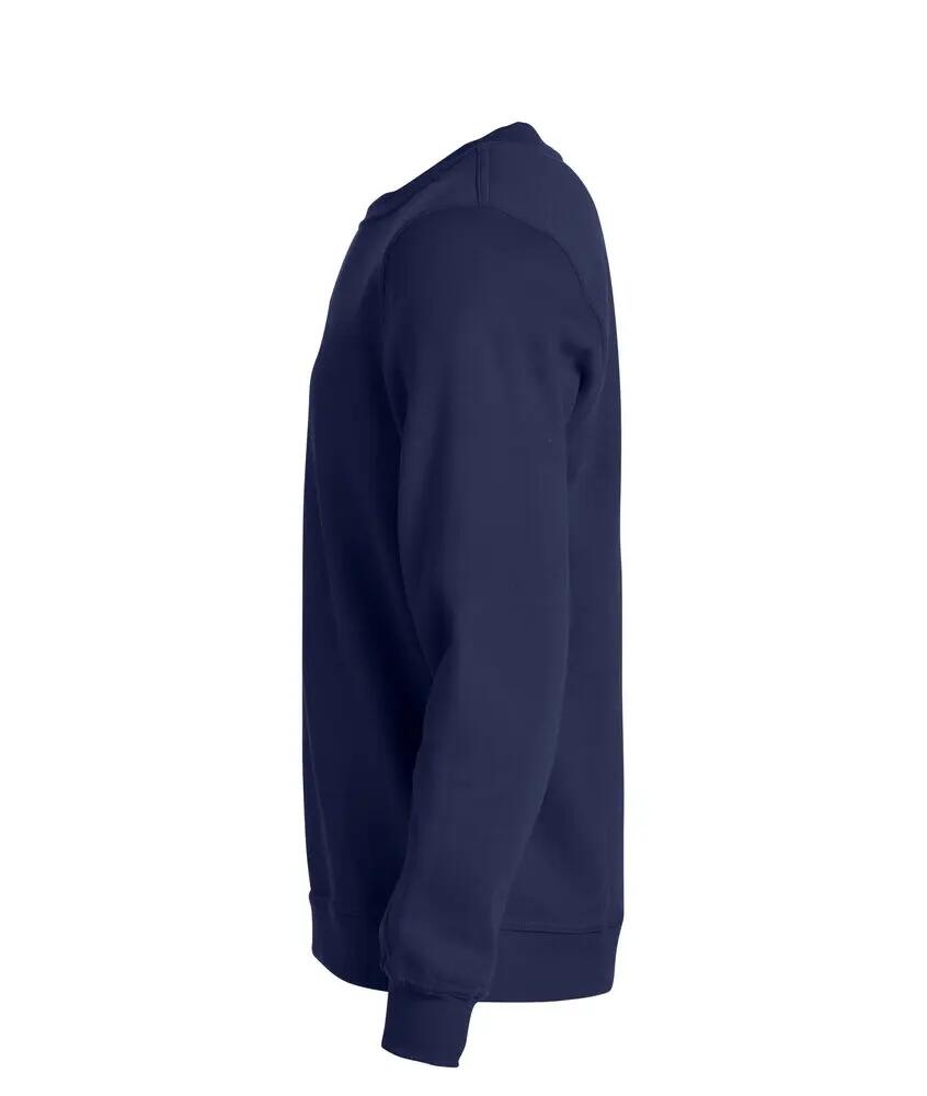 clique Basic Roundneck - Felpa unisex girocollo resistente al pilling 3/4