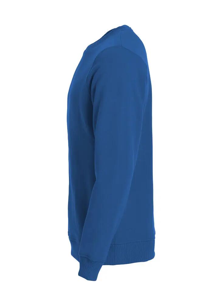 clique Classic Roundneck ronde hals sweater unisex met verborgen ritstas 3/4