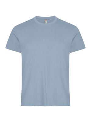 Clique basic-t t-shirt slim fit van katoen – soft blue