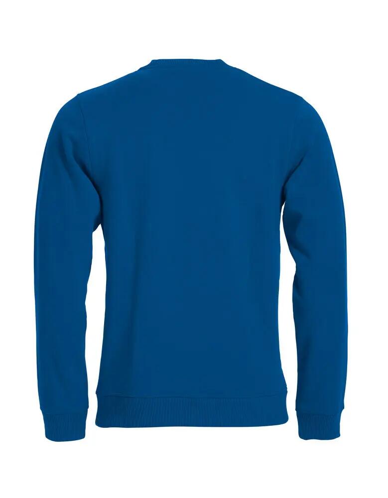 clique Classic Roundneck ronde hals sweater unisex met verborgen ritstas 2/4