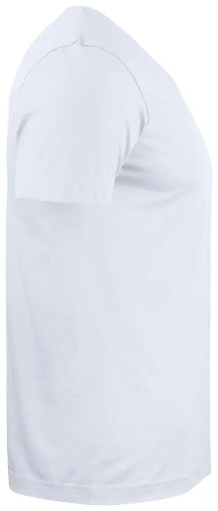 clique Basic-T V-neck T-shirt col V en coton, coupe ajustée 4/4