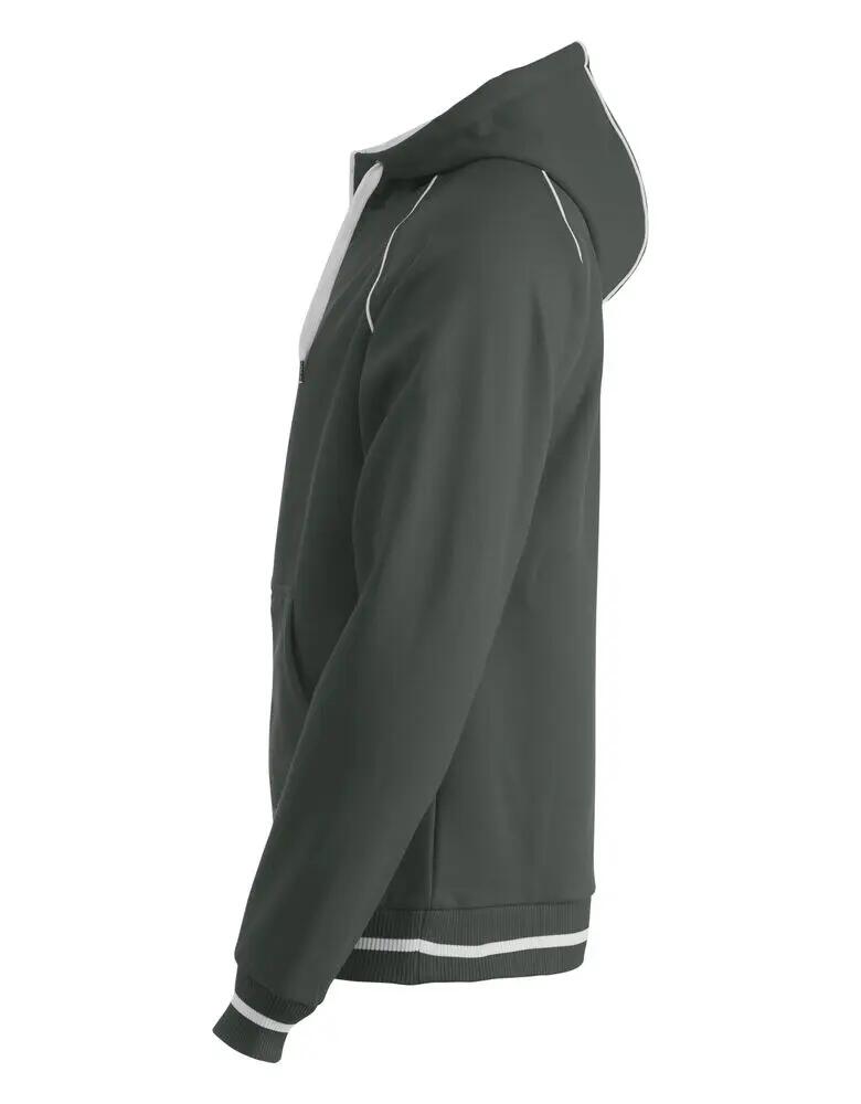 clique Gerry felpa con cappuccio in maglia strutturata - interno spazzolato 3/4