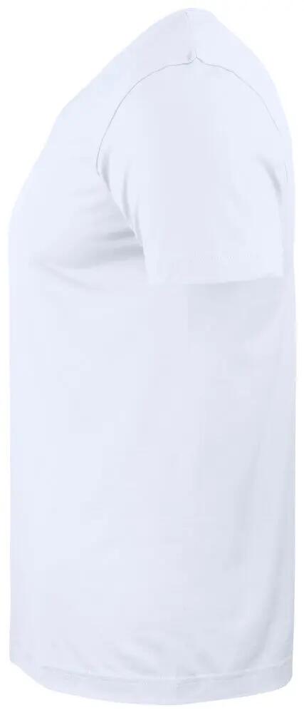 clique Basic-T V-neck T-shirt col V en coton, coupe ajustée 3/4