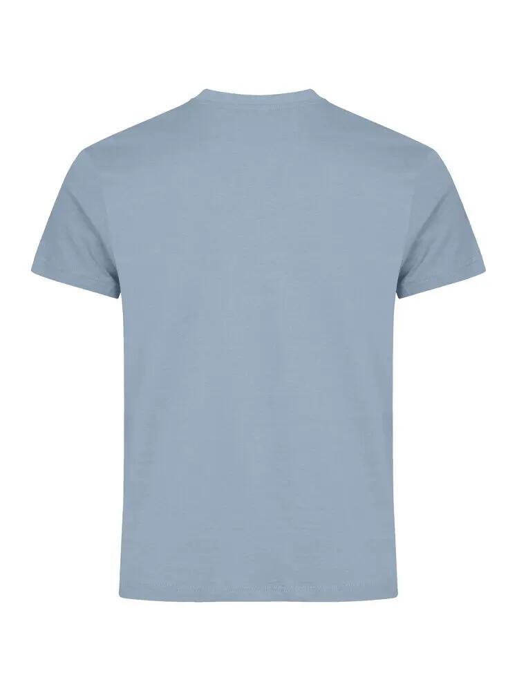 clique Basic-T – T-shirt da uomo slim in cotone, colore Soft Blue 2/5