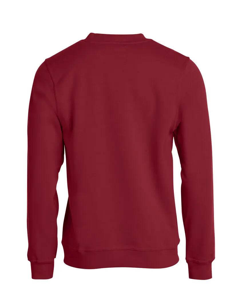 clique Basic Roundneck felpa girocollo unisex in tessuto stabilizzato 2/4