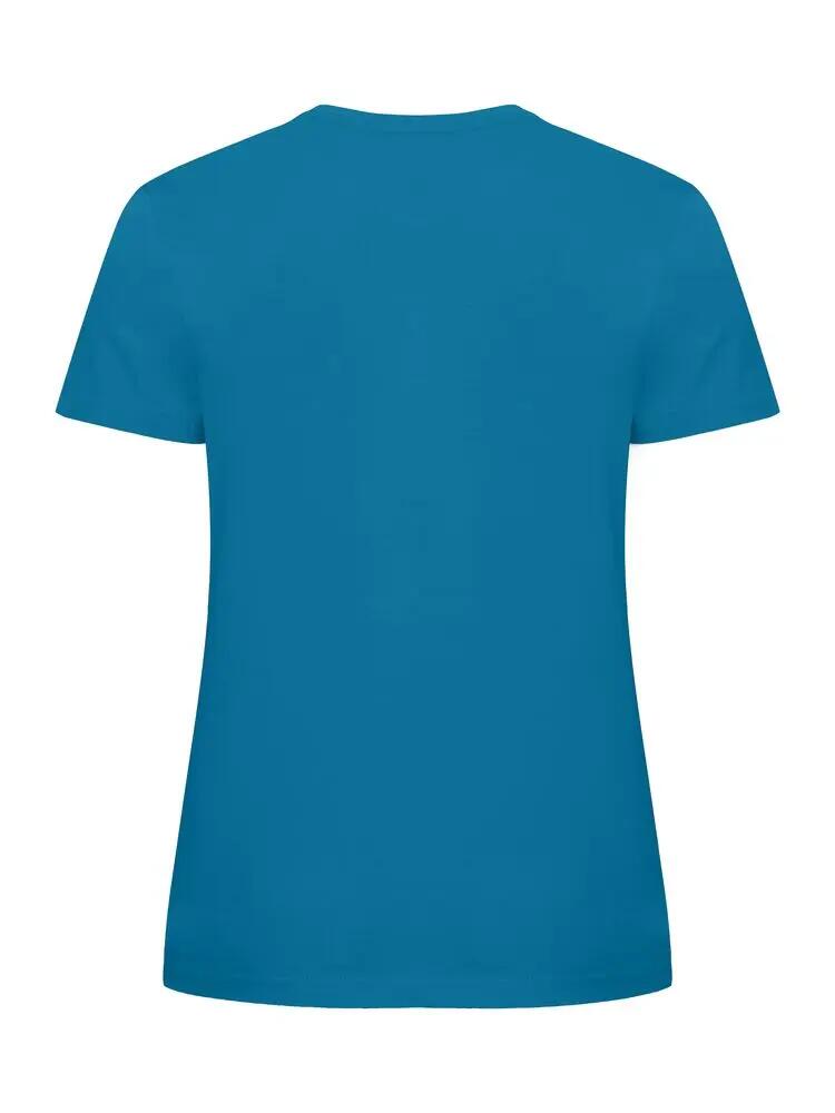 clique Classic OC-T Women T‑shirt 100% cotone biologico turchese 2/4