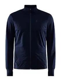Craft adv essence warm jacket heren – gewatteerde voorkant