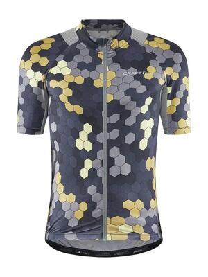 Craft jersey adv endur graphic m – ademend, rekbaar materiaal – multi-giallo