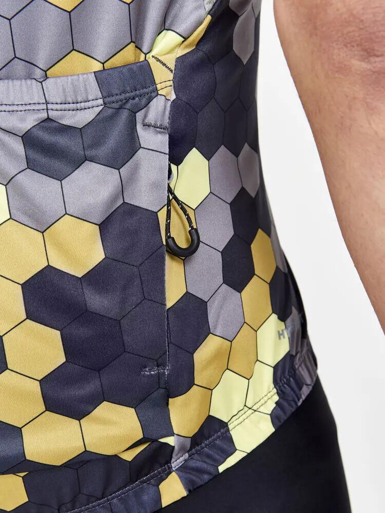 craft ADV Endur Graphic Jersey M – Camisola ciclismo técnica – Multi-Giallo 4/6