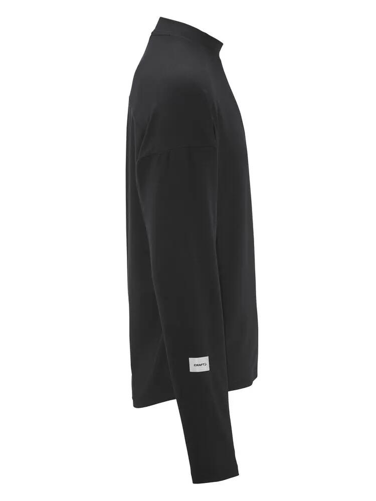 craft SubZ RN Jersey M – Maglia mid-layer morbida, Nero 4/7