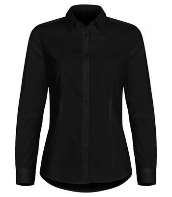 Clique stretch shirt l/s women - stretch blouse lange mouw, regular fit