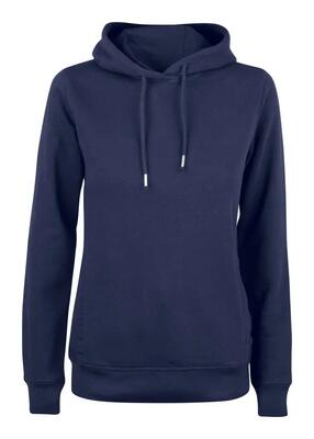 Clique premium oc hoody women van biologisch katoenmix – dark navy