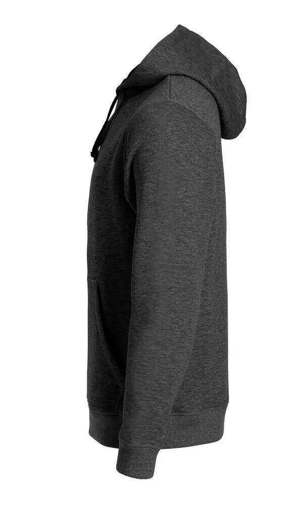 clique Classic Hoody – Felpa con cappuccio anthracite melange 3/4