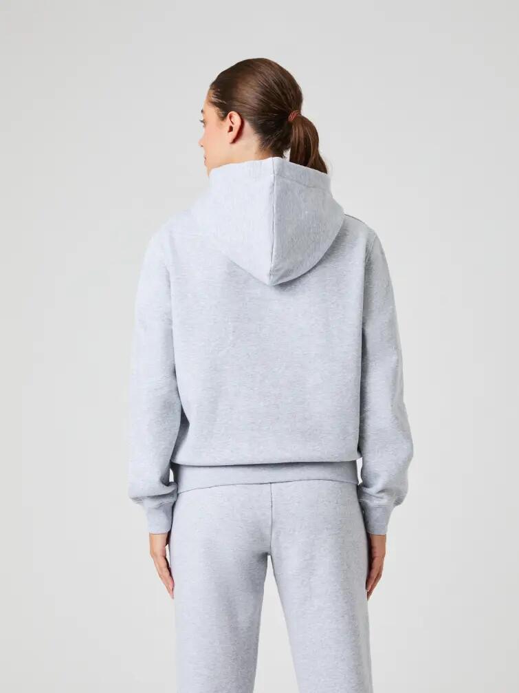 bjorn_borg BORG ESSENTIAL 1 HOODIE donna LIGHT GREY MELANGE 2/4