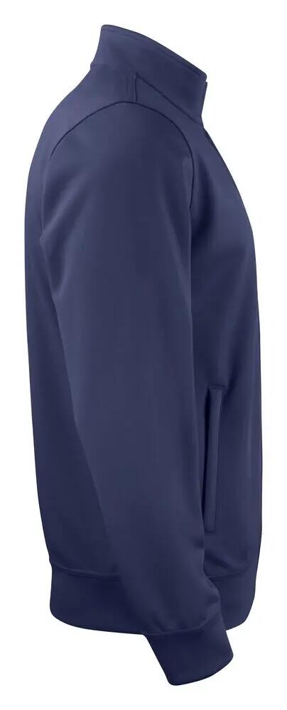 clique Basic Active Cardigan 100% poliéster azul escuro 4/4