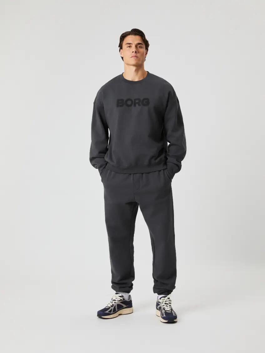 bjorn_borg BORG OVERSIZED SWEATSHIRT – ASPHALT 3/5