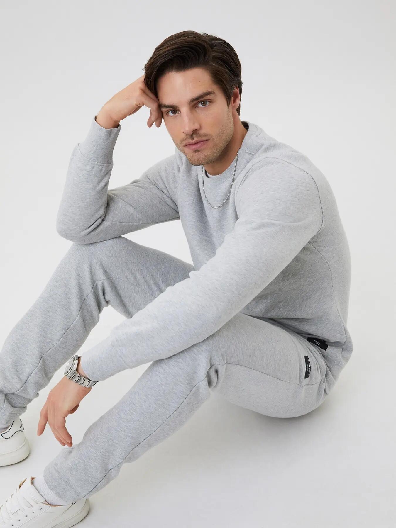 bjorn_borg CENTRE CREW Uomo LIGHT GREY MELANGE 5/5