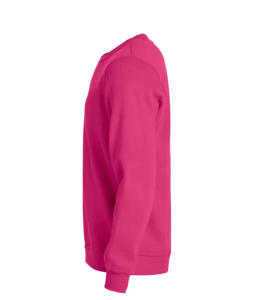 clique Sweat unisexo Basic Roundneck em tecido anti-pilling 3/4