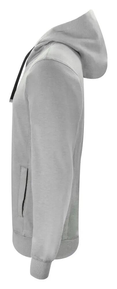 clique Classic Hoody Full Zip felpa con cappuccio e zip integrale 3/4