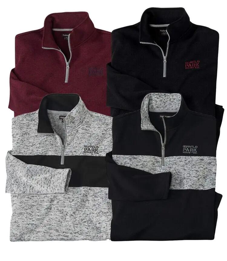 Lot de 4 Sweats Molleton Atlas® 2/6
