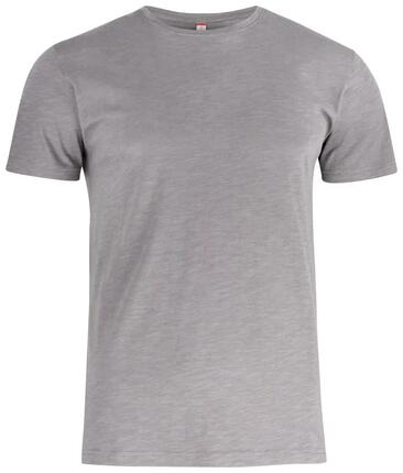 clique Slub-T Slim-Fit T-Shirt aus Slub-Baumwolle