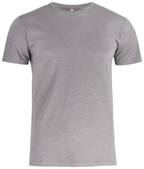 clique Slub-T Slim-Fit T-Shirt aus Slub-Baumwolle