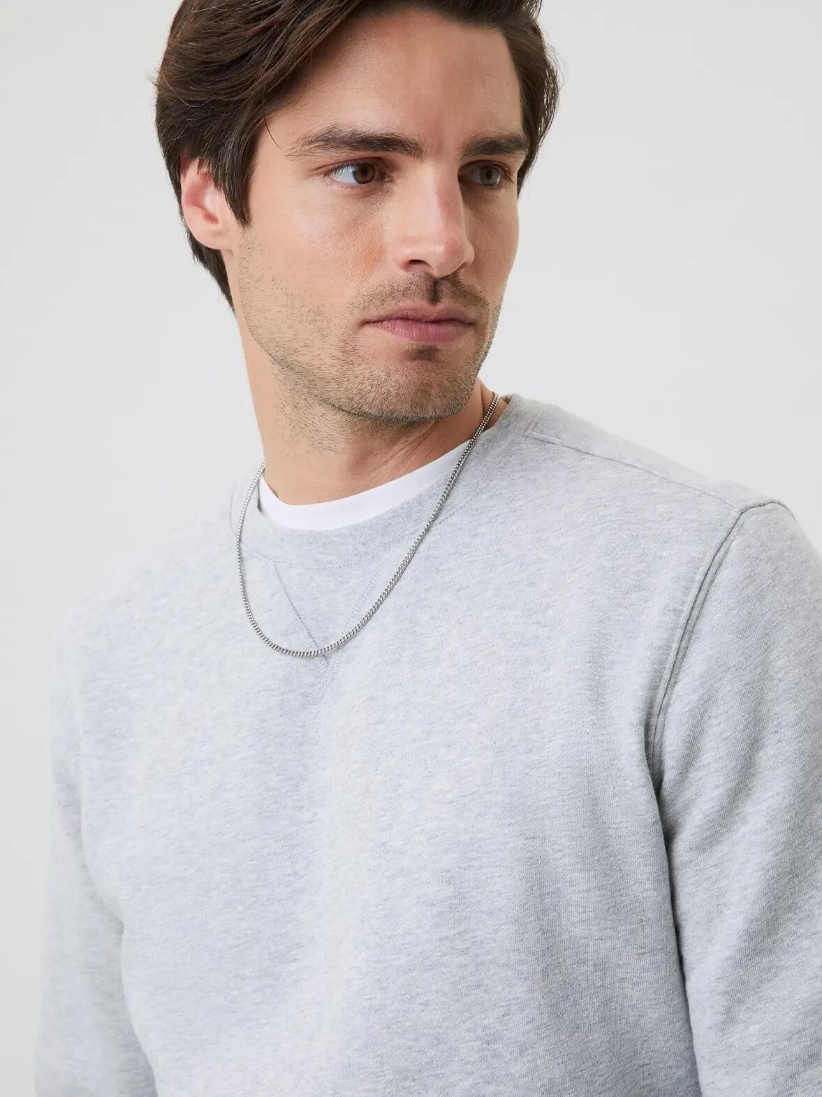 bjorn_borg CENTRE CREW Uomo LIGHT GREY MELANGE 3/5
