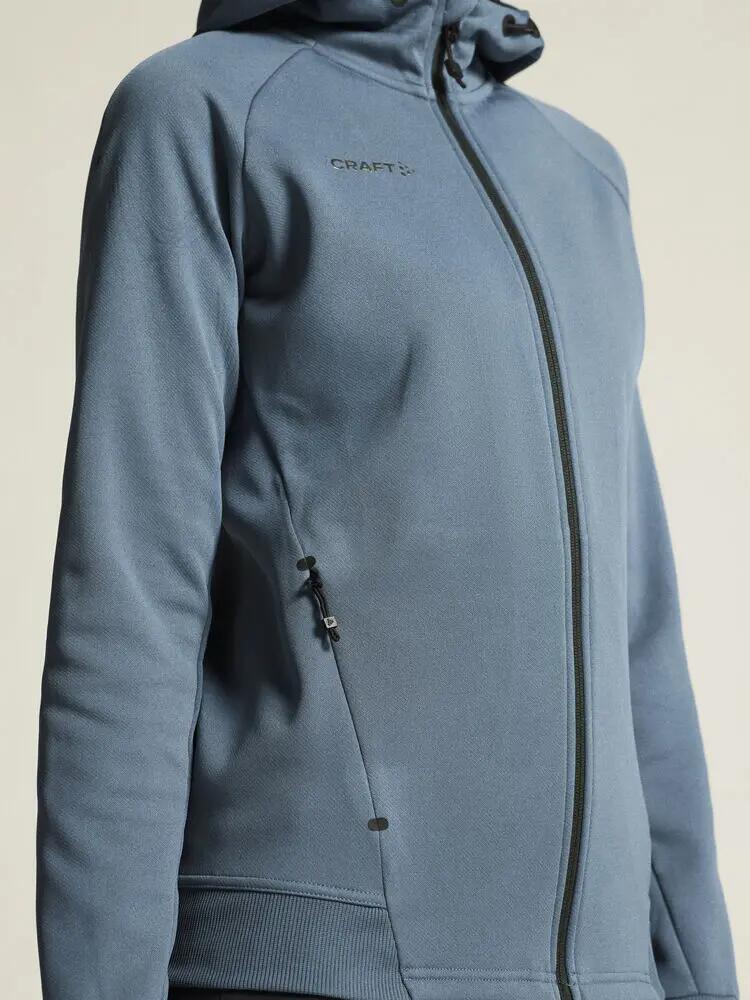 craft ADV Unify FZ Hood W - Kapuzenjacke aus recyceltem Polyester 3/7