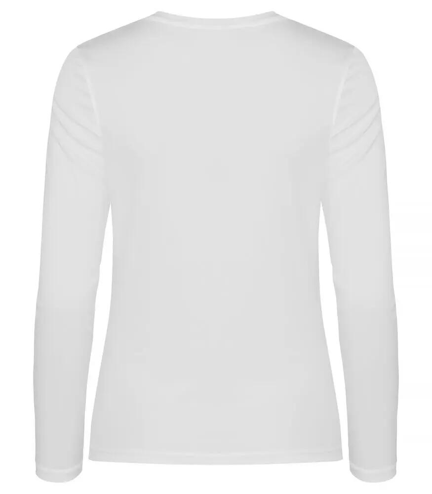clique Basic Active-T L/S Women - Lange mouw T-shirt van garengeverfde polyester 2/4