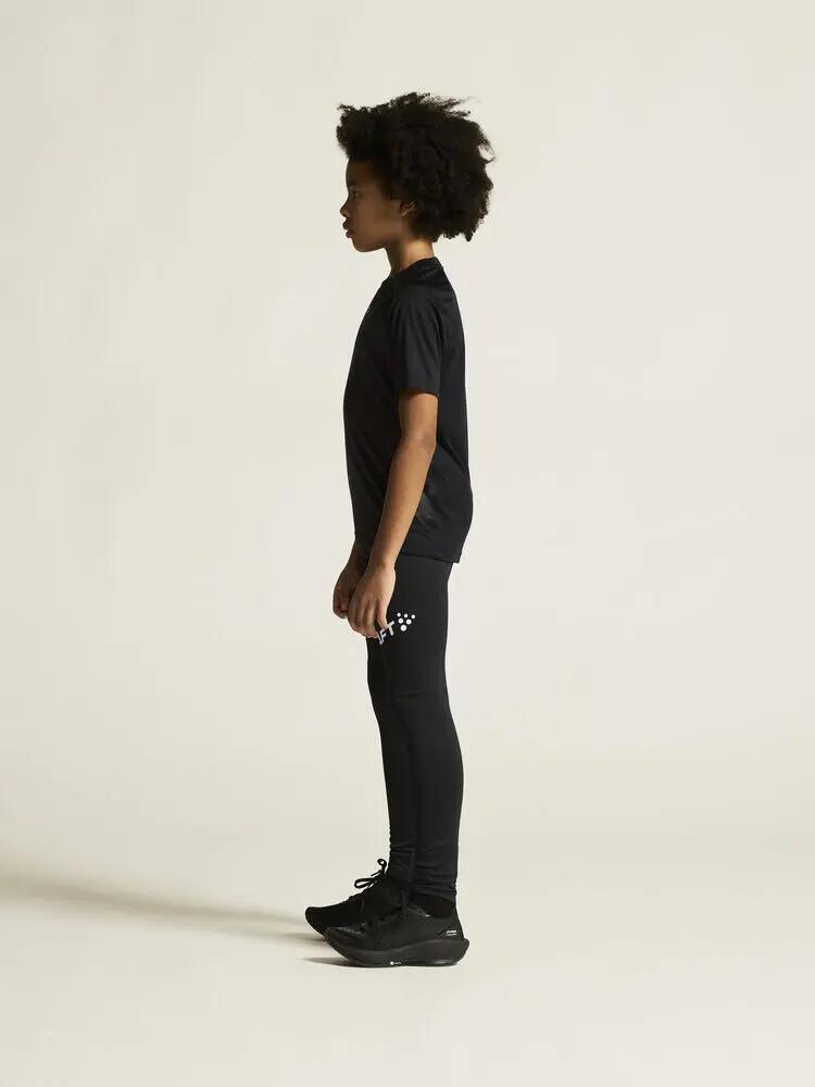 craft Rush 2.0 SS Tee Jr — t‑tshirt de treino leve em poliéster reciclado – 6/7